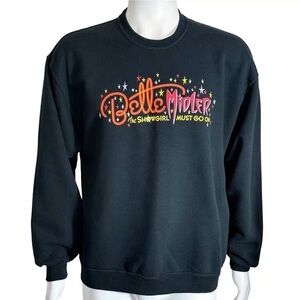 Black Graphic Sweater